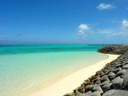 下地空港　17エンド